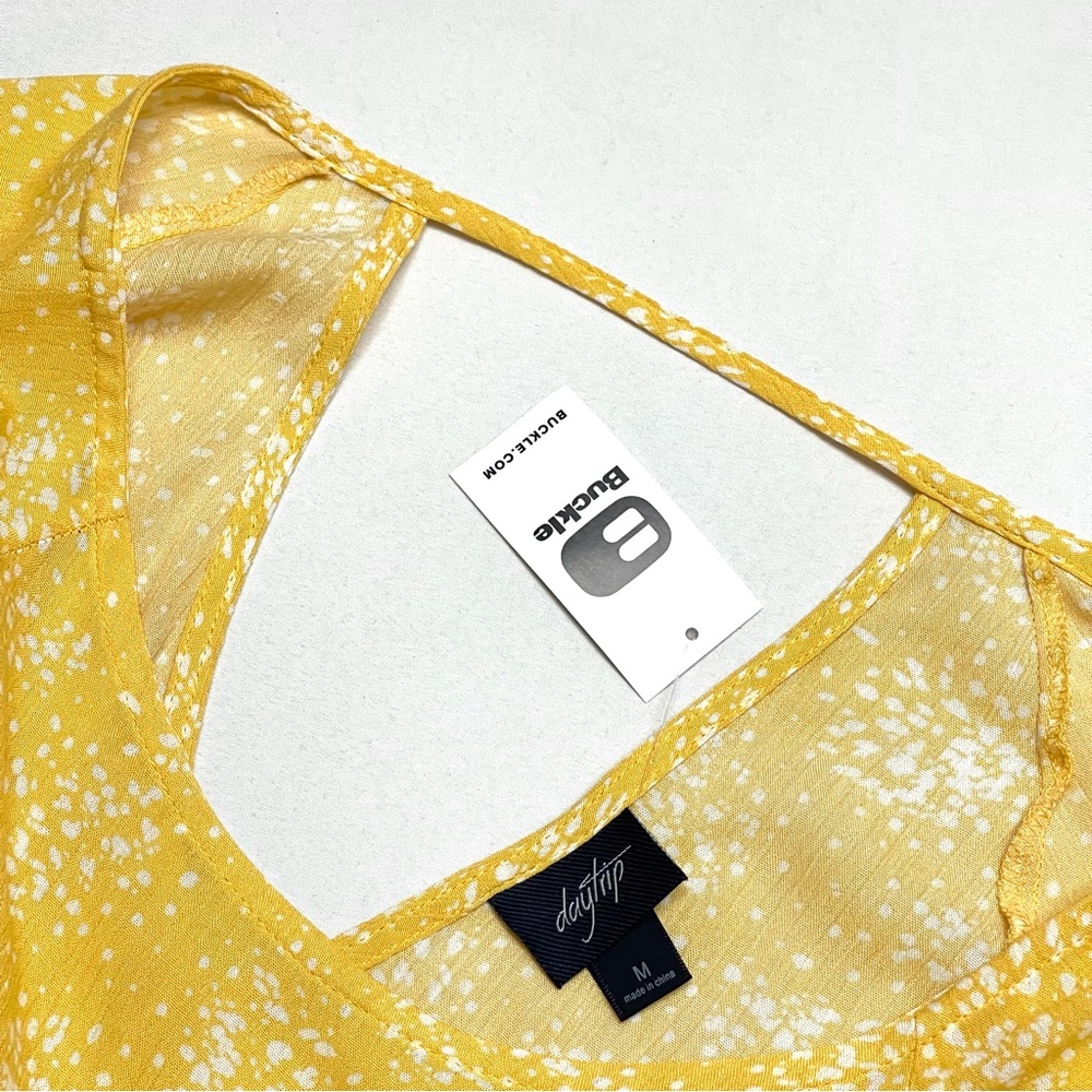 NWT Daytrip Ditsy Tiered Babydoll Top - Picture 5 of 7